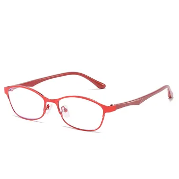 2021 Дамски Елегантни Реколта Анти-Сини Светлинни Очила За Късогледство, Студентски Очила за Късогледство, Дограма от 100 до 350 Градуса, Недалновидни Очила
