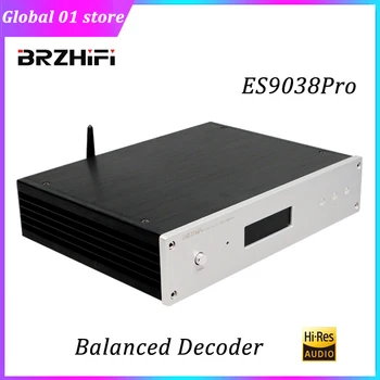 BRZHIFI КПР Аудио Декодер ES9038PRO Баланс Декодиране Bluetooth 5,0 CSR8675 Подкрепа LDAC APTX Amanero USB DSD512 PCM32Bit 384 khz