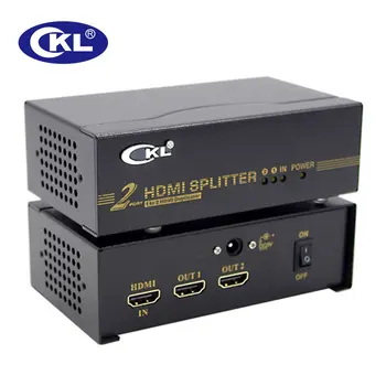 CKL 2 Порта HDMI Сплитер 1x2 HDMI Восъчни Подкрепа 1,4 В 3D 1080 P за КОМПЮТЪР, Монитор, Проектор HDTV HD-92