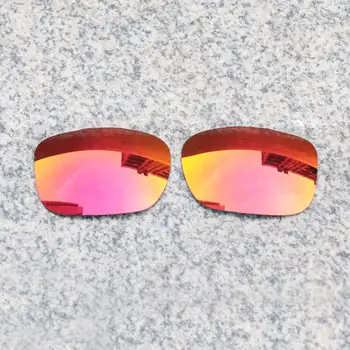 E. O. S Поляризирани подобрени сменяеми лещи за слънчеви очила Oakley TwoFace - Огнено-Червено Поляризованное огледало
