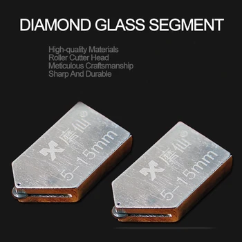 MX Стеклорезная Корона Резервни Части Diamond един елмаз Остър Без Дръжка за рязане на стъкло 