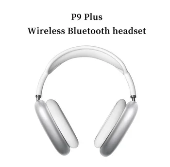 P9 Стерео слушалки Bluetooth-съвместими 5.0 Музикална Безжична Слушалка с микрофон Спортни слушалки Поддържа 3.5 мм AUX/TF карта