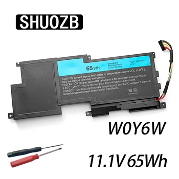 SHUOZB 11,1 V 65Wh W0Y6W Батерия за лаптоп Dell XPS 15-L521X 15-3828 серия 9F233 WOY6W 3NPC0 09F233 09F2JJ Безплатни Инструменти