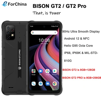 UMIDIGI BISON GT2 PRO 4G Android 12 Издръжлив Смартфон Хелио G95 Восьмиядерный 6,5 