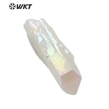 WT-G171 Случайна форма на натурален ангелски алкохолна кварц, лечебен кристален кварцов камък, блестящ за производство на своите ръце