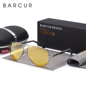Аксесоари за Нощно виждане начина на слънчеви Очила за нощно Виждане магнезий алуминий BARCUR мъжки за хора