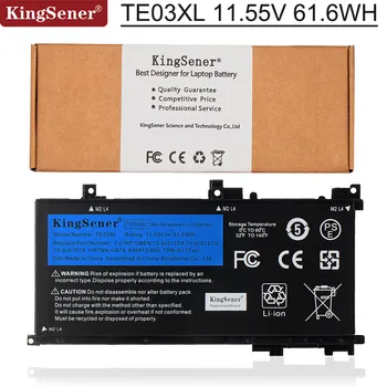 Батерия за лаптоп KingSener TE03XL за HP OMEN 15-bc011TX 15-bc012TX 15-bc013TX 15-AX015TX AX017TX TPN-Q173 HSTNN-UB7A 849910-850