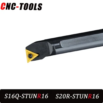 Вътрешен струг инструмент S16Q-STUNR16 Струг Инструмент с ЦПУ S20R-STUNL16 Твърдосплавен Вътрешния Държач на инструмента