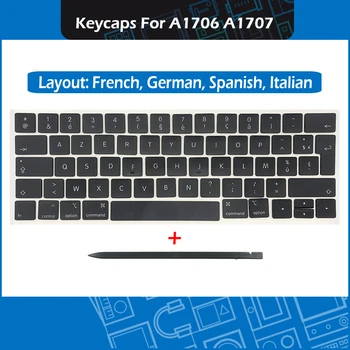 Лаптоп SP GER IT FR A1706 A1707 Azerty Keys Капачки за Macbook Pro Retina 13 