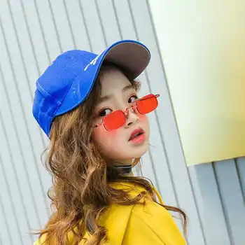 метална 2019 нова детска кутия за слънчеви очила 3111 модни улични снимка универсални Слънчеви очила
