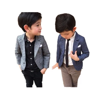 модерен сако за момчета, палто в джентльменском стил, пъстро сако, яке за момчета от 3 до 8 години, детски всекидневни костюми, потници, облекло