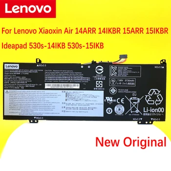 НОВА Оригинална Батерия за лаптоп Lenovo xiaoxin Air 14ARR 14IKBR 15ARR 15IKBR IdeaPad 530s-14IKB 530s-15IKB L17C4PB0 L17M4PB0