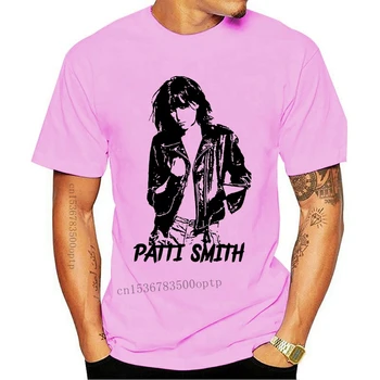 Нови Тениски BEN ROSE за Жени, Реколта Тениска Patti Smith, Бяла