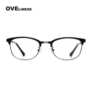 Ретро Кръгли Очила В Рамки За Жени И Мъже, Модерни Оптични рамки за очила, Реколта очила за Късогледство, Предписани очила за око, Очила