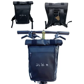 Сгъваеми Велосипедни Предната Чанти За Носене и Кошници се Използват За Brompton Birdy Велосипедна Предната Чанта За Съхранение чанта С Алуминиева Стена