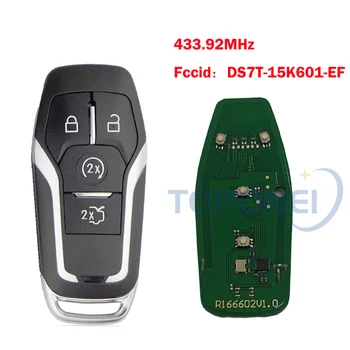 Умно дистанционно ключ за Ford 2014-2017 Tallinn Mondeo 4 Бутона Smart Key 433,92 Mhz FCCID DS7T-15K601-EF